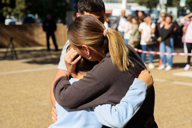 News Brief: Lakanal Middle School in Aubagne PHOTOPQR LA PROVENCE Gilles BADER Marseille October 12, 2026 News Brief: Lakanal Middle School in Aubagne A middle school student shot a teacher and the principal On October 12, 2026, the principal of a middle school in Aubagne, Bouches-du-Rhône, France, and a teacher were wounded by a hunting rifle shot fired by a student who had entered the school armed with a shotgun. Marseille, BDR, France Copyright: xPHOTOPQR LAxPROVENCE MAXPPPxGillesxBADERx 20261012PVL0446 20261012PVL0446