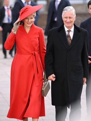 State Visit of King Philippe and Queen Mathilde to Kazakhstan (Day 2) ASTANA, KAZAKHSTAN - OCTOBER 12 : State Visit of King Philippe and Queen Mathilde to Kazakhstan (Day 2) : - Scene-Setting Photo in front of the Baiterek Tower on October 12, 2026 in Astana, Kazakhstan, 12 10 2026 Astana Kazakhstan  Copyright: xDidierxLebrunx