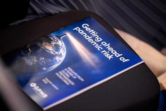 World Health Summit 2026, Day 2, Germany, Berlin on October 12, 2026 The report Getting Ahead of Pandemic Risk on a chair Publication of the final report, the Capstone Insights Report, by the Global Preparedness Monitoring Board (GPMB) Launch of the GPMB Capstone Insights Report Getting Ahead of Pandemic Risk: Insights from Eight Y