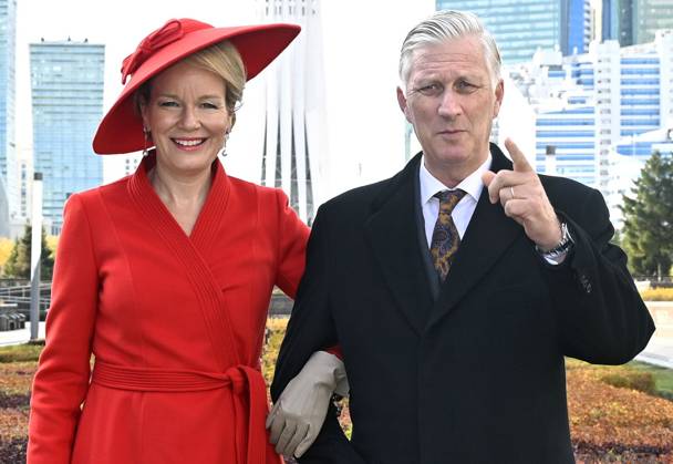 State Visit of King Philippe and Queen Mathilde to Kazakhstan (Day 2) ASTANA, KAZAKHSTAN - OCTOBER 12 : State Visit of King Philippe and Queen Mathilde to Kazakhstan (Day 2) : - Scene-Setting Photo in front of the Baiterek Tower on October 12, 2026 in Astana, Kazakhstan, 12 10 2026 Astana Kazakhstan  Copyright: xDidierxLebrunx