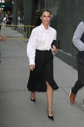 October 12, 2026, New York, New York, USA: KERI RUSSELL at ABC Studios in New York City for Ã¢â‚¬ËœGood Morning America. New York USA - ZUMAh16_ 20261012_zaf_h16_038 Copyright: xDanxHerrickx