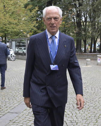 Photo by Mario Romano, IPP Milan, October 12, 2026: Assolombarda 2026 General Assembly. Pictured: Marco Tronchetti Provera. Italy Photo Press World. Copyright: Assolombarda General Assembly