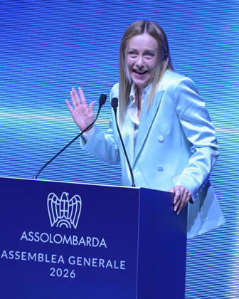 Photo by Mario Romano, IPP Milan, October 12, 2026: Assolombarda 2026 General Assembly. Pictured: Giorgia Meloni, President of the Council of Ministers. Italy Photo Press World. Copyright Assolombarda General Assembly
