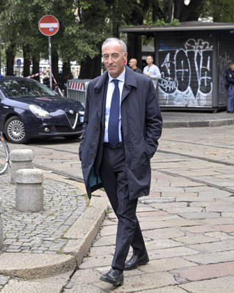 Photo by Mario Romano, IPP Milan, October 12, 2026: Assolombarda 2026 General Assembly. Pictured: Giulio Gallera. Italy Photo Press World. Copyright: Assolombarda General Assembly