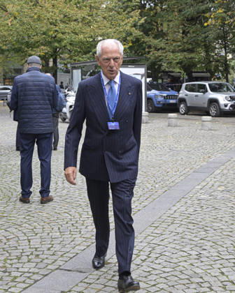 Photo by Mario Romano, IPP Milan, October 12, 2026: Assolombarda 2026 General Assembly. Pictured: Marco Tronchetti Provera. Italy Photo Press World. Copyright: Assolombarda General Assembly