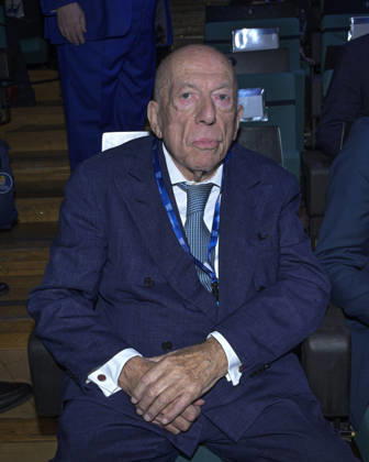 Photo by Mario Romano, IPP Milan, October 12, 2026: Assolombarda 2026 General Assembly. Pictured: Fedele Confalonieri. Italy Photo Press World. Copyright: Assolombarda General Assembly
