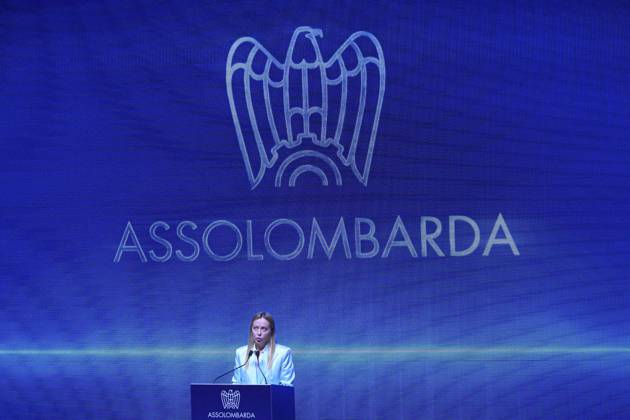 Photo by Mario Romano, IPP Milan, October 12, 2026: Assolombarda 2026 General Assembly. Pictured: Giorgia Meloni, President of the Council of Ministers. Italy Photo Press World. Copyright Assolombarda General Assembly