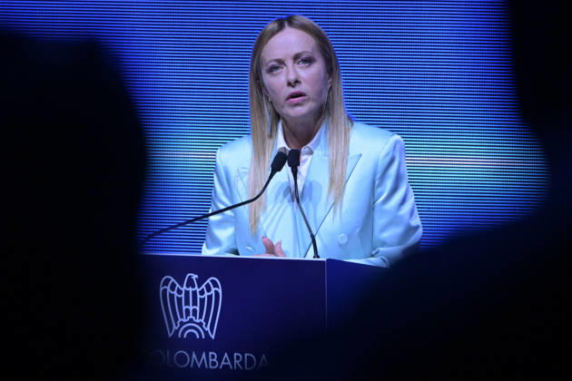 Photo by Mario Romano, IPP Milan, October 12, 2026: Assolombarda 2026 General Assembly. Pictured: Giorgia Meloni, President of the Council of Ministers. Italy Photo Press World. Copyright Assolombarda General Assembly