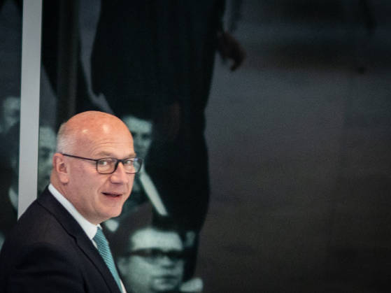 Kai Wegner, Governing Mayor of Berlin, at the Konrad Adenauer House during the CDU Germany Executive Committee Retreat in Berlin, October 2026, Berlin, Berlin, Germany, Konrad Adenauer House