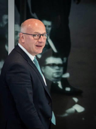 Kai Wegner, Governing Mayor of Berlin, at the Konrad Adenauer House during the CDU Germany Executive Committee Retreat in Berlin, October 2026, Berlin, Berlin, Germany, Konrad Adenauer House