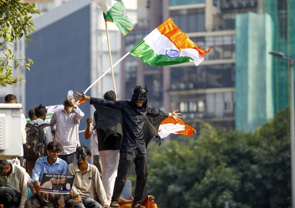 October 12, 2026, New Delhi, India: NEW DELHI, INDIA, OCTOBER 12, 2026: Congress leader Rahul Gandhi takes part in a protest march from Barakhamba Road towards the Supreme Court in New Delhi, demanding the resignation of India s Chief Election Commissioner Gyanesh Kumar over alleged irregularities in the Special Intensive Revision (SIR) of electoral rolls. The Election Commission denies wrongdoing. New Delhi India - ZUMAq101 20261012_zna_q101_054 Copyright: xVishalxKapoorx