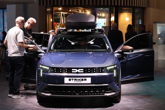 PARIS AUTO SHOW PHOTO PQR LE PARISIEN Le Parisien Arnaud Journois PARIS 10 12 2026 Paris, October 12, 2026 Mondial de l2026 Dacia Striker Station Wagon Photo Le Parisien Arnaud Journois International Motor Show, in Paris, October 12, 2026 PARIS 75 France Copyright: xPHOTOPQR LExPARISIEN MAXPPPxLexParisienx xArnaudxJournoisx 20261012LPA1145 20261012LPA1145