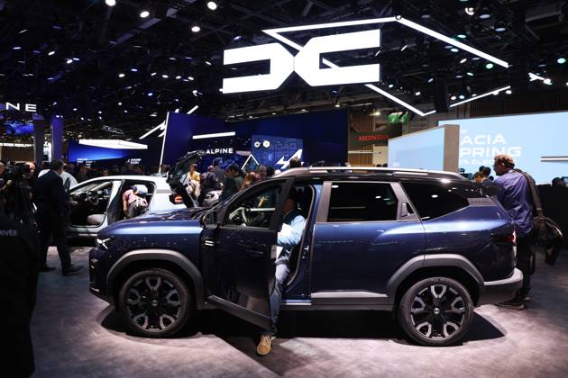 PARIS AUTO SHOW PHOTO PQR LE PARISIEN Le Parisien Arnaud Journois PARIS 10 12 2026 Paris, October 12, 2026 Mondial de l2026 Dacia Striker Station Wagon Photo Le Parisien Arnaud Journois International Motor Show, in Paris, October 12, 2026 PARIS 75 France Copyright: xPHOTOPQR LExPARISIEN MAXPPPxLexParisienx xArnaudxJournoisx 20261012LPA1157 20261012LPA1157