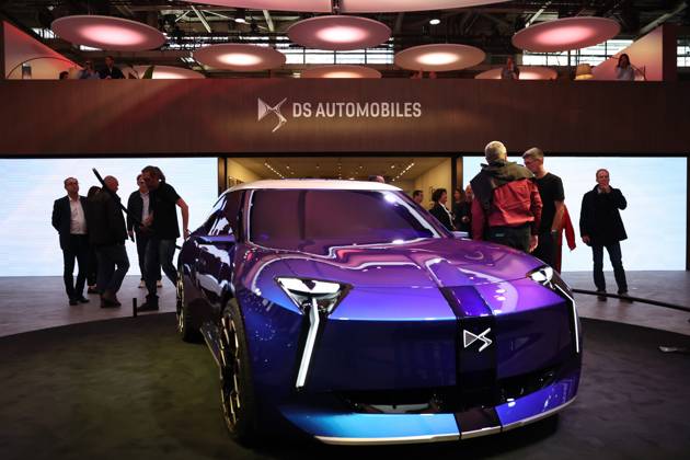 PARIS AUTO SHOW PHOTOPQR LE PARISIEN Le Parisien Arnaud Journois PARIS 10 12 2026 Paris, October 12, 2026 Mondial de l2026, DS Automobiles booth. Photo by Le Parisien’s Arnaud Journois at the Paris Motor Show in Paris, France, on October 12, 2026. PARIS 75, France Copyright: xPHOTOPQR LExPARISIEN MAXPPPxLexParisienx xArnaudxJournoisx 20261012LPA1555 20261012LPA1555