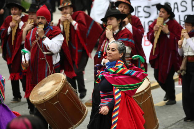 Santiago, October 12, 2026 The assembly of indigenous organizations calls for a march: Indigenous Peoples in Resistance for Autonomy and Demilitarization Dragomir Yankovic Aton Chile, Santiago, Chile Aton 1199026  Copyright: DRAGOMIRxYANKOVIC ATONxCHILE