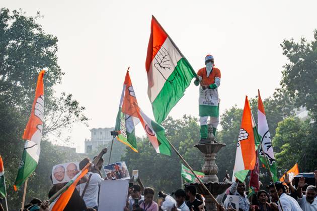 October 12, 2026, New Delhi, India: NEW DELHI, INDIA, OCTOBER 12, 2026: Congress leader Rahul Gandhi and INDIA bloc leaders march towards the Supreme Court in New Delhi, demanding the resignation of Chief Election Commissioner Gyanesh Kumar over alleged irregularities in the Special Intensive Revision (SIR) of electoral rolls. The march takes place amid heavy security deployment and barricades in central Delhi. The Election Commission denies wrongdoing. New Delhi India - ZUMAq101 20261012_zna_q101_105 Copyright: xYannixRawatx