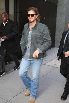 October 12, 2026, New York, New York, USA: LUKE GRIMES at ABC Studios in New York City for Ã¢â‚¬ËœLive With Kelly and MarkÃ¢ New York USA  - ZUMAh16_ 20261012_zaf_h16_079 Copyright: xDanxHerrickx