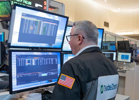 October 12, 2026, New York, New York, USA: A trader works on the trading floor of the New York Stock Exchange (NYSE) in New York, NY on October 12, 2026. New York USA - ZUMAr339 20261012_znp_r339_003 Copyright: xLevxRadinx