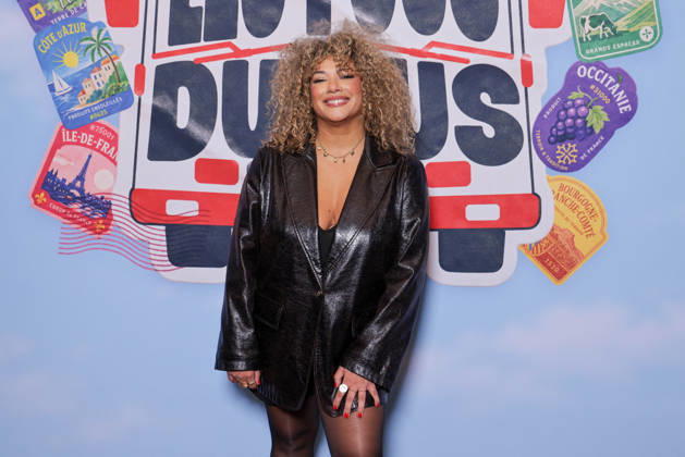 Les Fous Du Bus Premiere - Paris Emy Bng attends the photocall for the premiere of Les Fous Du Bus held at the Elysees Biarritz in Paris, France on October 12, 2026. Photo by David Boyer ABACAPRESS.COM Paris France  Copyright: xBoyerxDavid ABACAx
