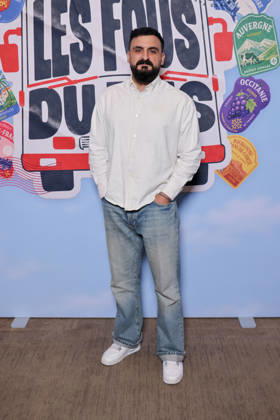 Les Fous Du Bus Premiere - Paris Umut Koker attends the photocall for the premiere of Les Fous Du Bus held at the Elysees Biarritz in Paris, France on October 12, 2026. Photo by David Boyer ABACAPRESS.COM Paris France  Copyright: xBoyerxDavid ABACAx