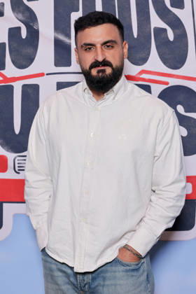 Les Fous Du Bus Premiere - Paris Umut Koker attends the photocall for the premiere of Les Fous Du Bus held at the Elysees Biarritz in Paris, France on October 12, 2026. Photo by David Boyer ABACAPRESS.COM Paris France  Copyright: xBoyerxDavid ABACAx