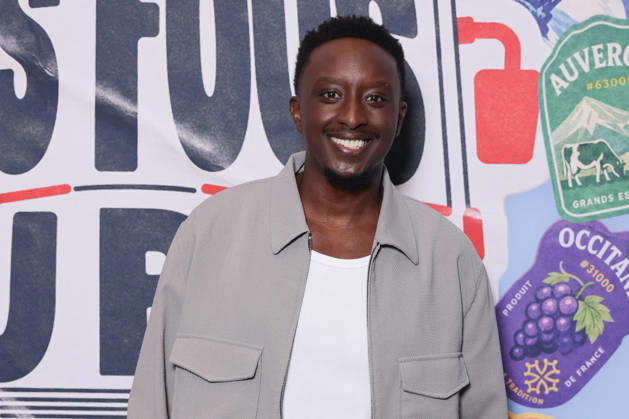 Les Fous Du Bus Premiere - Paris Ahmed Sylla attends the photocall for the premiere of Les Fous Du Bus held at the Elysees Biarritz in Paris, France on October 12, 2026. Photo by David Boyer ABACAPRESS.COM Paris France  Copyright: xBoyerxDavid ABACAx