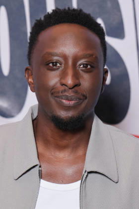 Les Fous Du Bus Premiere - Paris Ahmed Sylla attends the photocall for the premiere of Les Fous Du Bus held at the Elysees Biarritz in Paris, France on October 12, 2026. Photo by David Boyer ABACAPRESS.COM Paris France  Copyright: xBoyerxDavid ABACAx