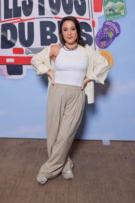 Les Fous Du Bus Premiere - Paris Blandine Lehout attends the photocall for the premiere of Les Fous Du Bus held at the Elysees Biarritz in Paris, France on October 12, 2026. Photo by David Boyer ABACAPRESS.COM Paris France  Copyright: xBoyerxDavid ABACAx