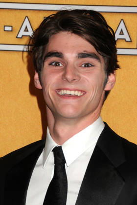 18 January 2014 - Los Angeles, California - RJ Mitte. 20th Annual Screen Actors Guild Awards - Press Room held at The Shrine Auditorium. USA  - ZUMAa123 20261012_zaa_a123_006 Copyright: xAdMediax