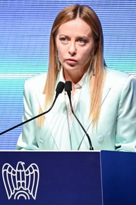 October 12, 2026, Milan, Mi, Italy: Prime Minister Giorgia Meloni speaks at the Assolombarda 2026 General Assembly, Milan, 12 10 2026 Milan Italy  - ZUMAa289 20261012_zia_a289_162 Copyright: xAgf NicolaxMarfisix