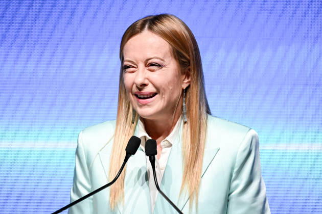 October 12, 2026, Milan, Mi, Italy: Prime Minister Giorgia Meloni speaks at the Assolombarda 2026 General Assembly, Milan, 12 10 2026 Milan Italy  - ZUMAa289 20261012_zia_a289_173 Copyright: xAgf NicolaxMarfisix