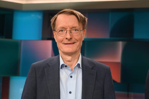 Politician Karl Lauterbach, SPD, member of the Bundestag and former Federal Minister of Health, appeared as a guest on the ARD talk show *Hart aber Fair* to discuss the topic Strong Peripheries, Weak Center: Will It Stay This Way?