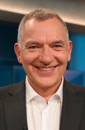 Politician Jan van Aken, DIE LINKE, Member of the Bundestag, party chair from 2024 to 2026, appeared as a guest on the ARD talk show *Hart aber Fair* to discuss the topic Strong Extremes, Weak Center: Will It Stay This Way?