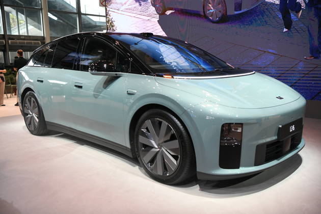 PARIS, FRANCE - OCTOBER 12: The Li 6 new energy vehicle by Li Auto is displayed during the 2026 Paris Motor Show on October 12, 2026 in Paris, France. The Paris Motor Show, one of the world s largest auto exhibitions, opened its doors to showcase the latest innovations from global automakers.  Copyright: xChinaxNewsxServicex 111673824597