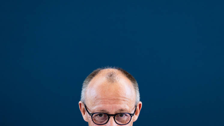 Chancellor Friedrich Merz at the start of the Federal Executive Committee meeting held as part of the CDU of Germany’s Presidium Retreat in Berlin, October 2026, Berlin, Germany, Konrad Adenauer House