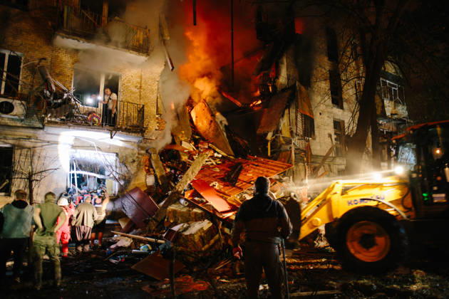 Consequences Of The Attack On Kharkiv Rescue operation at the strike site in Kharkiv, Ukraine, on October 12, 2026. Kharkiv Ukraine  Copyright: xPavloxPakhomenkox originalFilename: pakhomenko-notitle261012_np4wN.jpg