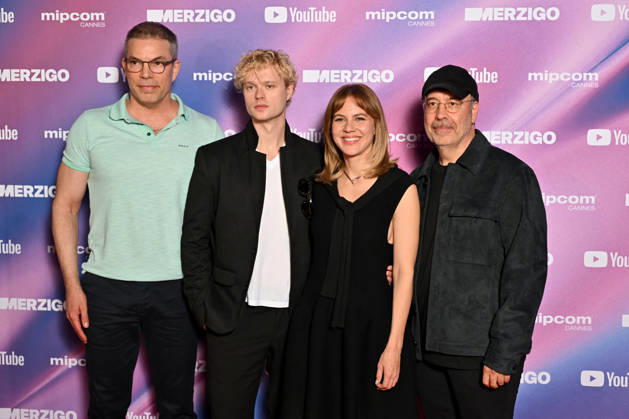 Guest, Edvin Endre and Alicia von Rittberg during the opening night of MIPCOM 2026 at the Majestic Hotel in Cannes on October 12, 2026. MIPCOM is the International Market for Audiovisual Content and Co-production. Every October, it brings together TV and media professionals in Cannes for four days of business, networking, and collaboration. Bruno Bebert, Bestimage. MIPCOM 2025 at the Palais des Festivals in Cannes, October 12, 2026, Cannes, France Copyright: xBrunoxBebertx xBestimagexBrunoxBebertx xBestimagex
