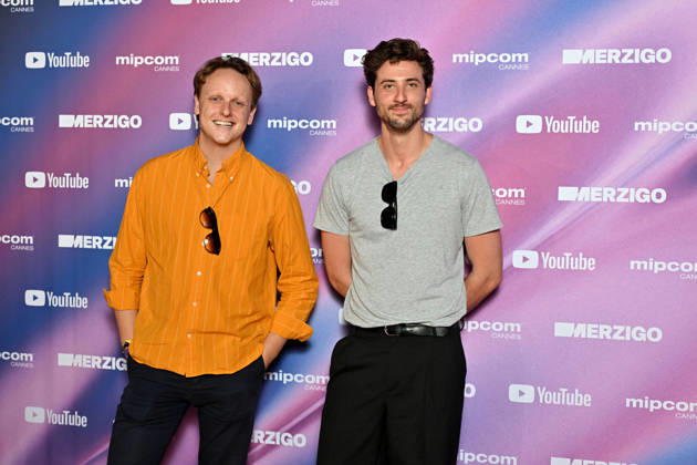 Pulp Kitchen, a popular podcast on film and television hosted by James Briefel and George Pundek during the opening night of MIPCOM 2026 at the Majestic Hotel in Cannes, October 12, 2026. MIPCOM is the International Market for Audiovisual Content and Co-production. Every year in October, it brings together TV and media professionals in Cannes for four days of business, networking, and collaboration. Bruno Bebert, Bestimage, MIPCOM 2025 at the Palais des Festivals in Cannes, October 12, 2026, Cannes, France Copyright: xBrunoxBebertx xBestimagexBrunoxBebertx xBestimagex