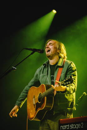 Starsailor live in Bern, Switzerland Bern, Switzerland. 12th, October 2026. The English band Starsailor performs a live concert at Bierhubeli in Bern. Here vocalist and musician James Walsh is seen live on stage. Switzerland, Bern, Bierhübeli  Copyright: xGonzalesxPhoto TilmanxJentzschx