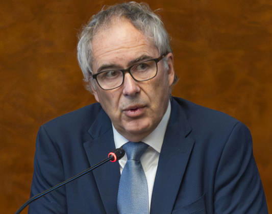 October 13, 2026, Geneva, Geneva, Switzerland: Geneva Switzerland, 10 13 2026: JAKOB LINDVALL (Vice-Chair of the UNECE Team of Specialists on Innovation and Competitiveness Policies) presented the conclusions of the meeting. during the Regional Forum on Sustainable Development for the UNECE Region (United Nations Economic Commission for Europe) and which is also the session of the Housing Committee, which concerns urban development and land management, which was held at United Nations of Geneva in Geneva. Geneva Switzerland - ZUMAd206 20261013_zip_d206_009 Copyright: xEricxDubostx