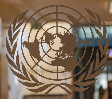 October 13, 2026, Geneva, Geneva, Switzerland: Geneva Switzerland, 10 13 2026: The UN seal in Geneva during the Autonomy, identity and peace of Aland Islands and which concerns Autonomy, identity, and peace: what do 105 years of the Aland Islands (Finland) where Swedish is spoken teach us about conflict resolution today and which was held at United Nations of Geneva in Geneva. Geneva Switzerland - ZUMAd206 20261013_zip_d206_011 Copyright: xEricxDubostx