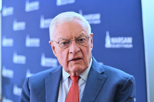 RECORD DATE NOT STATED 12.10.2026 WARSZAWA WARSAW SECURITY FORUM 2026 GEN KEITH KELLOGG WYWIAD PORTRET FOT DAMIAN BURZYKOWSKI NEWSPIX.PL NEWSPIX.PL --- newspix.pl 