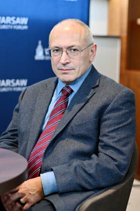 RECORD DATE NOT STATED 12.10.2026 WARSZAWA WARSAW SECURITY FORUM 2026 MICHAIL CHODORKOWSKI WYWIAD FOT DAMIAN BURZYKOWSKI NEWPIX.PL NEWSPIX.PL --- newspix.pl 