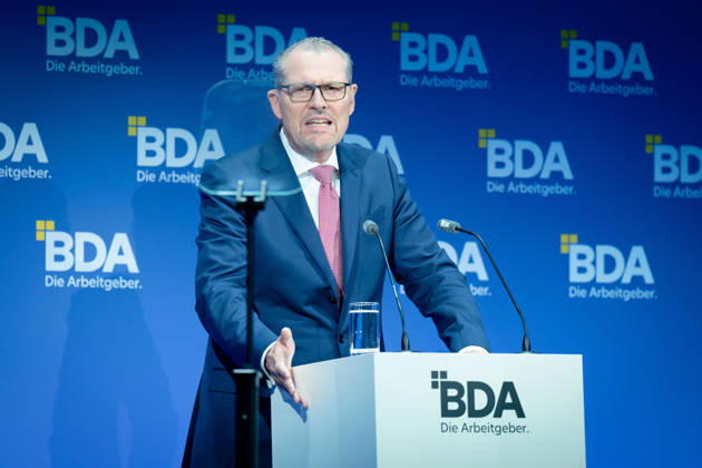 German Employers Day, bcc, Berlin Congress Center German Employers Day, bcc, Berlin Congress Center, Rainer Dulger, President of the Berlin Employers Association Berlin GER