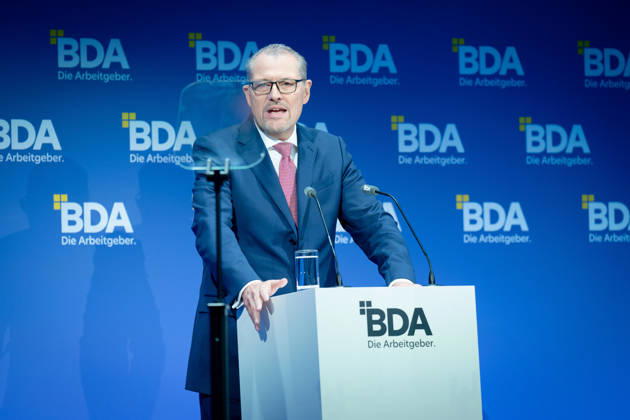 German Employers Day, bcc, Berlin Congress Center German Employers Day, bcc, Berlin Congress Center, Rainer Dulger, President of the Berlin Employers Association Berlin GER