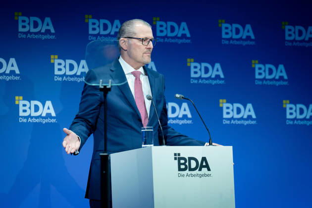 German Employers Day, bcc, Berlin Congress Center German Employers Day, bcc, Berlin Congress Center, Rainer Dulger, President of the Berlin Employers Association Berlin GER