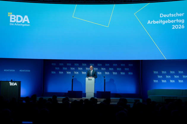 German Employers Day, bcc, Berlin Congress Center German Employers Day, bcc, Berlin Congress Center, Friedrich Merz, Federal Chancellor Berlin Berlin GER