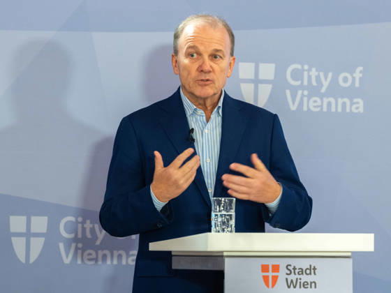 October 13, 2026: Press conference with Mayor Gerhard Ströck, Chairman of the WE ME Foundation, on October 13, 2026, regarding research and care for ME CFS and post-acute infection syndromes, held at City Hall in Vienna, Vienna, Austria