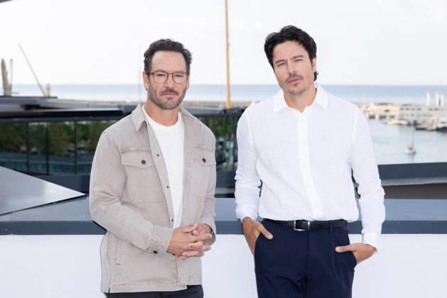 Mark-Paul Gosselaar Shane Cunningham During Premiere of BulgES - Cannes Mark-Paul Gosselaar and Shane Cunningham attend the photocall of BulgES during Cannes Mipcom 2026 in Cannes, France on October 13, 2026. Photo by Shootpix ABACAPRESS.COM Cannes France  Copyright: xShootpix ABACAx
