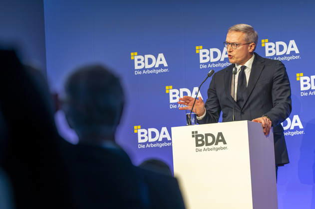 Karsten Wildberger Attends Employers Day 2026 EUR, Germany, Berlin, October 13, 2026 Karsten Wildberger (CDU), Federal Minister for Digital Affairs and State Modernization, at the 2026 Employers Day hosted by the Confederation of German Employers Associations